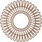 Ekena Millwork Cornelius Wood Fretwork Pierced Ceiling Medallion, Wood (Paint Grade), 16"OD x 6"ID x 3/8"T CMWP16X0375CRMF - alternate 5